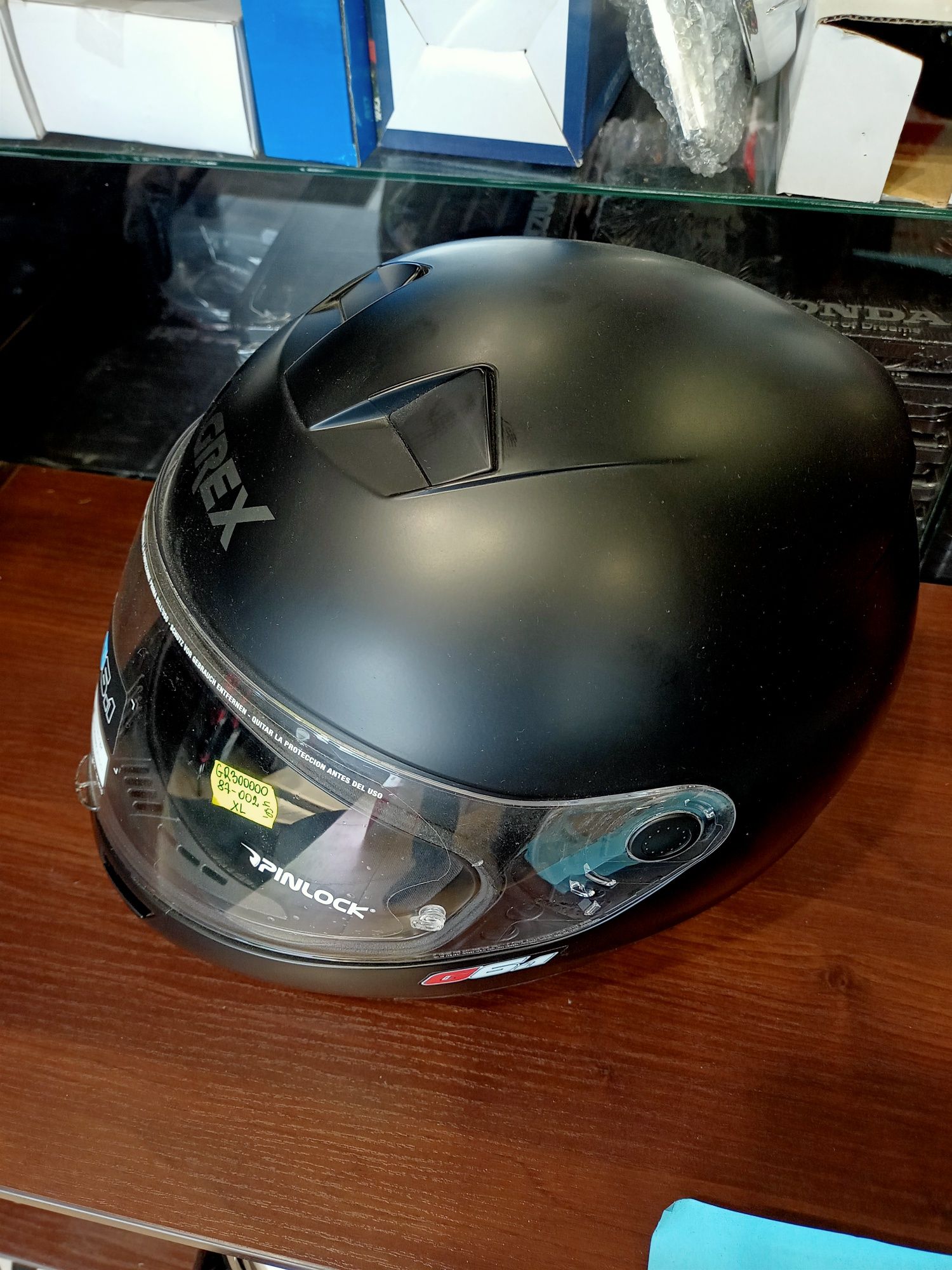 Nolan GREX G6.1 integralny KINETIC 2 FLAT BLACK czarny/matowy XL