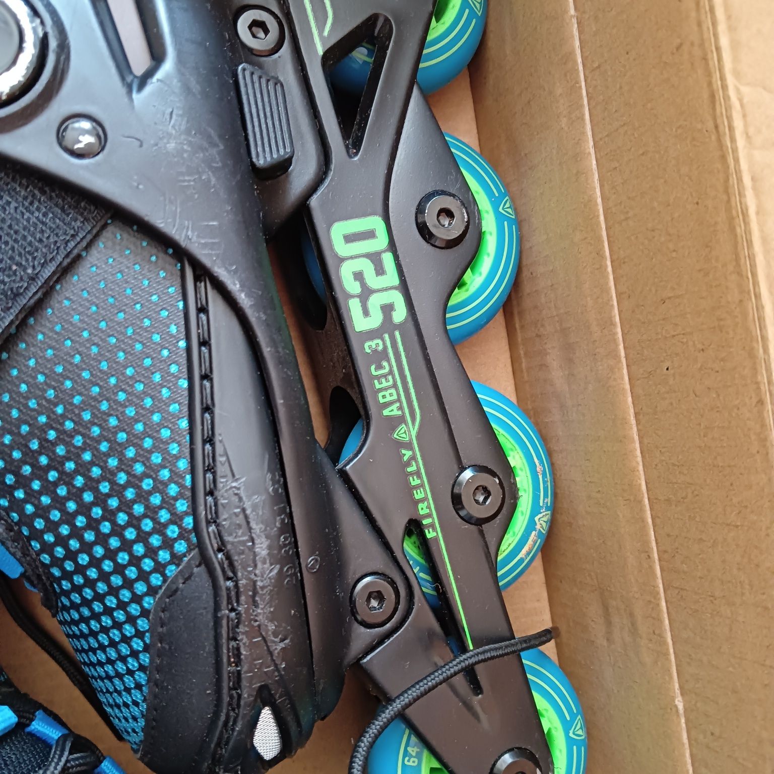 Rolki dzieciece firefly 29-33 regulowane