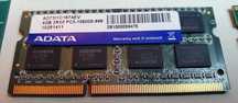 Memória SDRAM (para portátil) AData - 4GB DDR3 1333MHz
