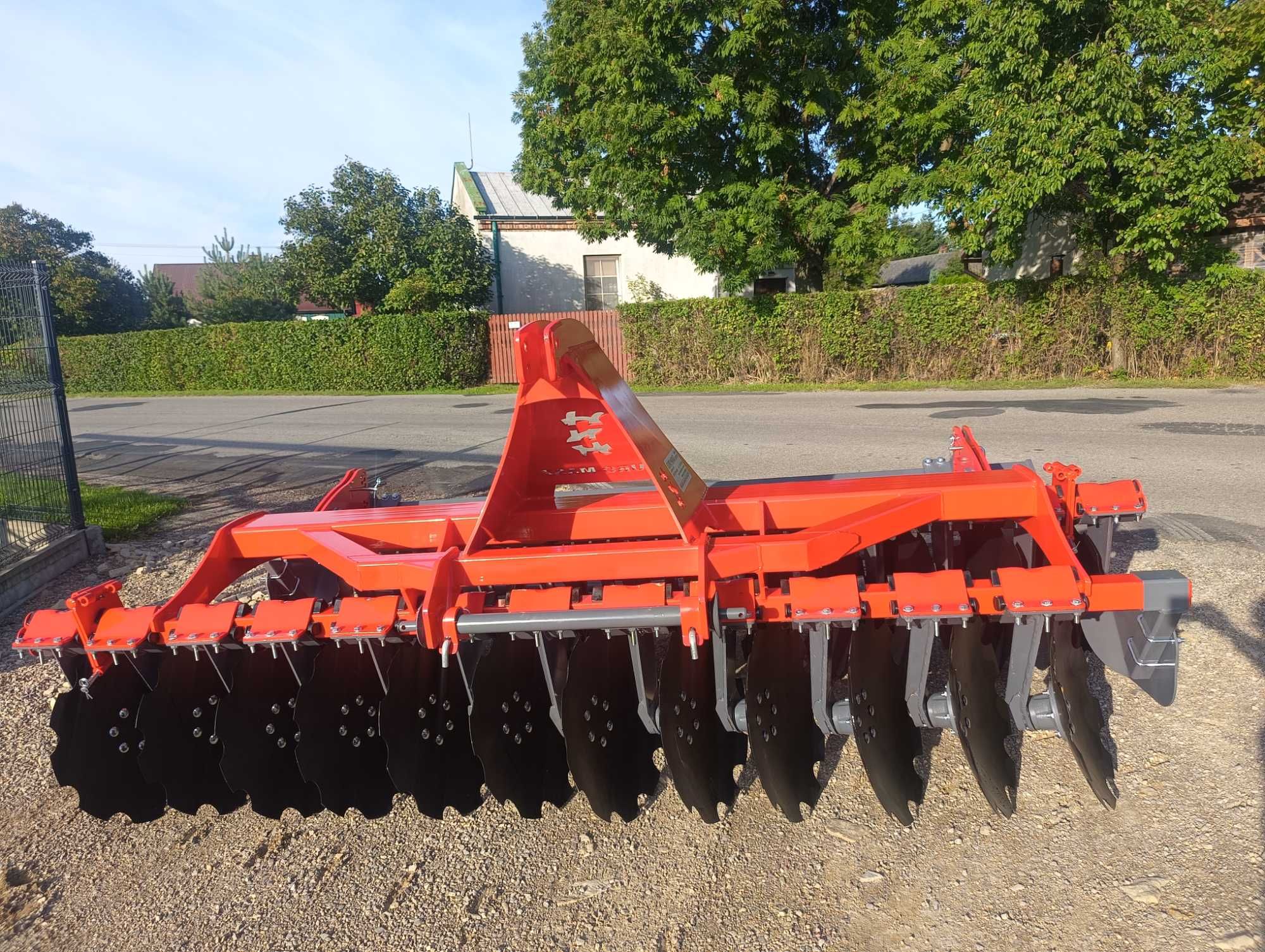 EURO-MASZ brona talerzowa ciężka/talerzówka bez hydropaku 510-560 tal