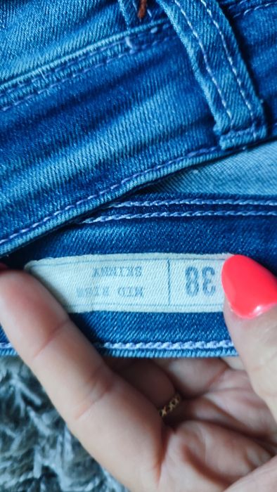 Spodnie jeansy damskie ZARA rozm.38