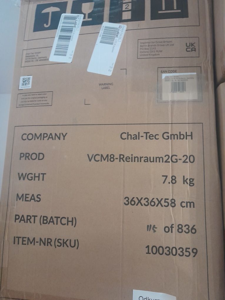 Odkurzacz Klarstein VCM8- Reinraum 2G-20