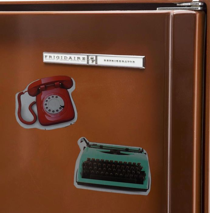 Magnetos retrô para frigorífico desde...