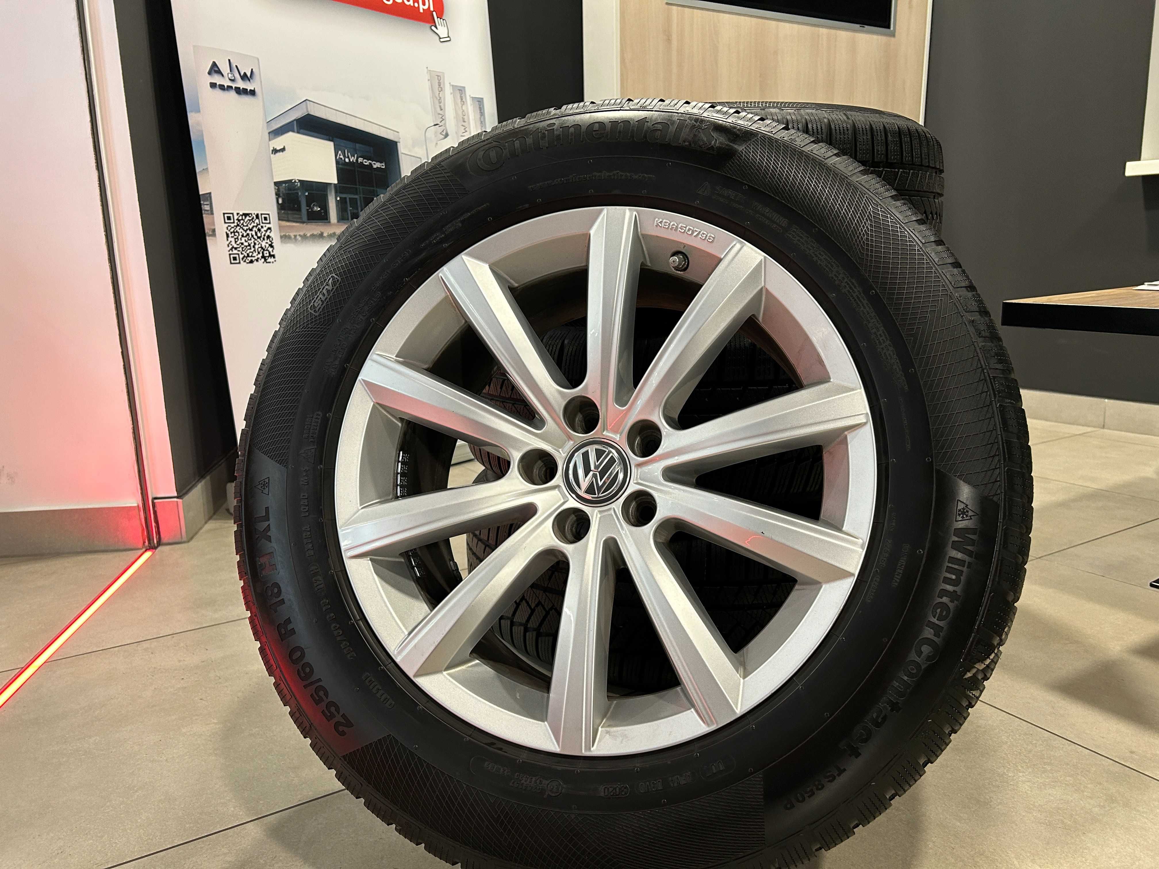 4szt całe koła VW OEM 18" 255/60R18 TOUAREG