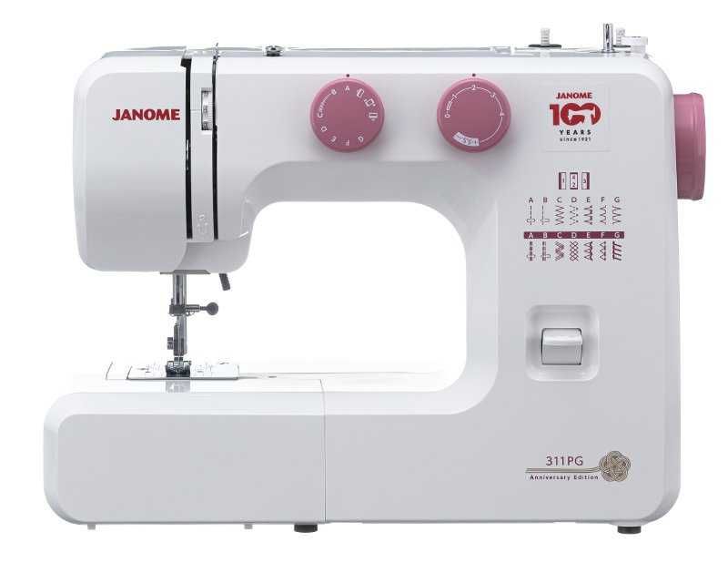 Швейная машина JANOME ExSt 15A / ExSt 23 / 311 PG/ ExStich 100