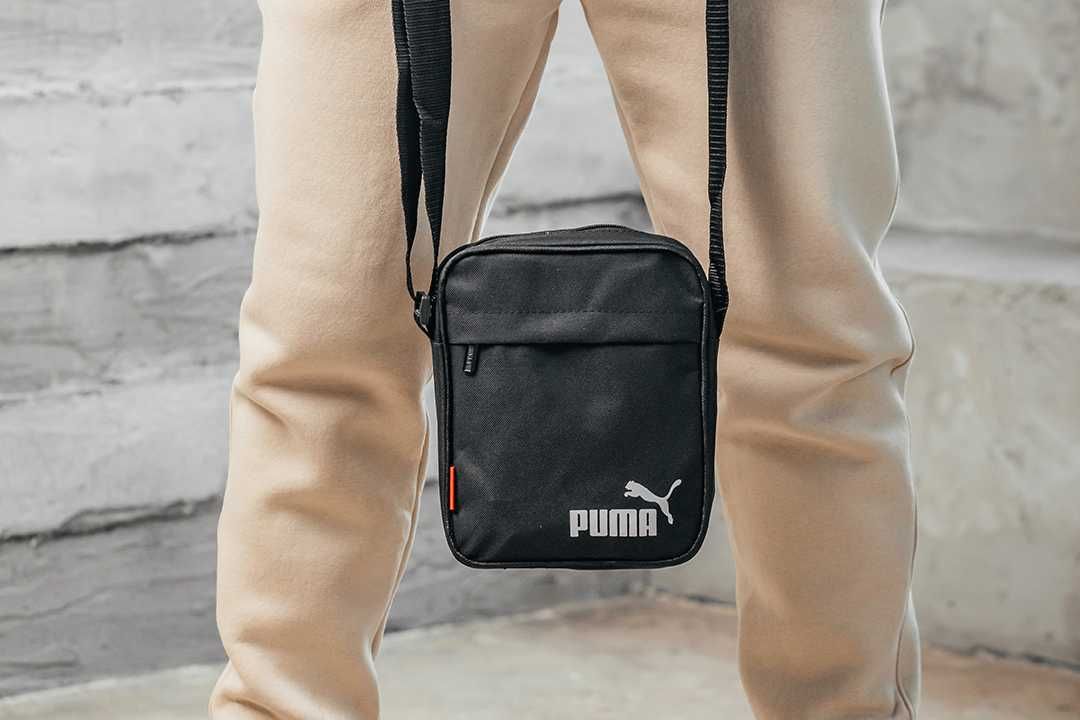 Стильна барсетка Puma, практична сумка через плече Пума, топ барсетка