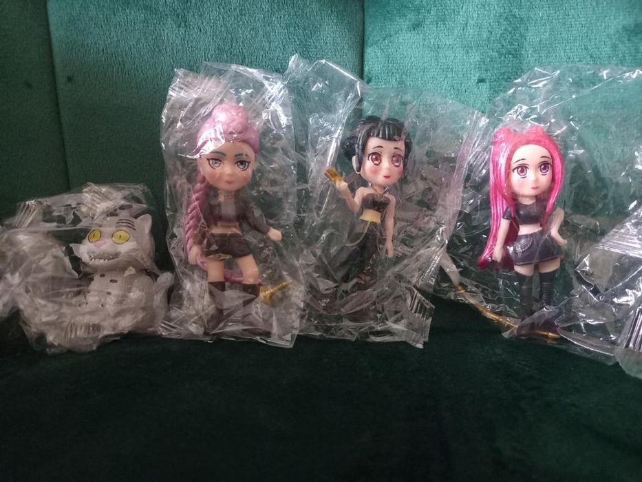 Demon hunters k-pop figurki 4 sztuki