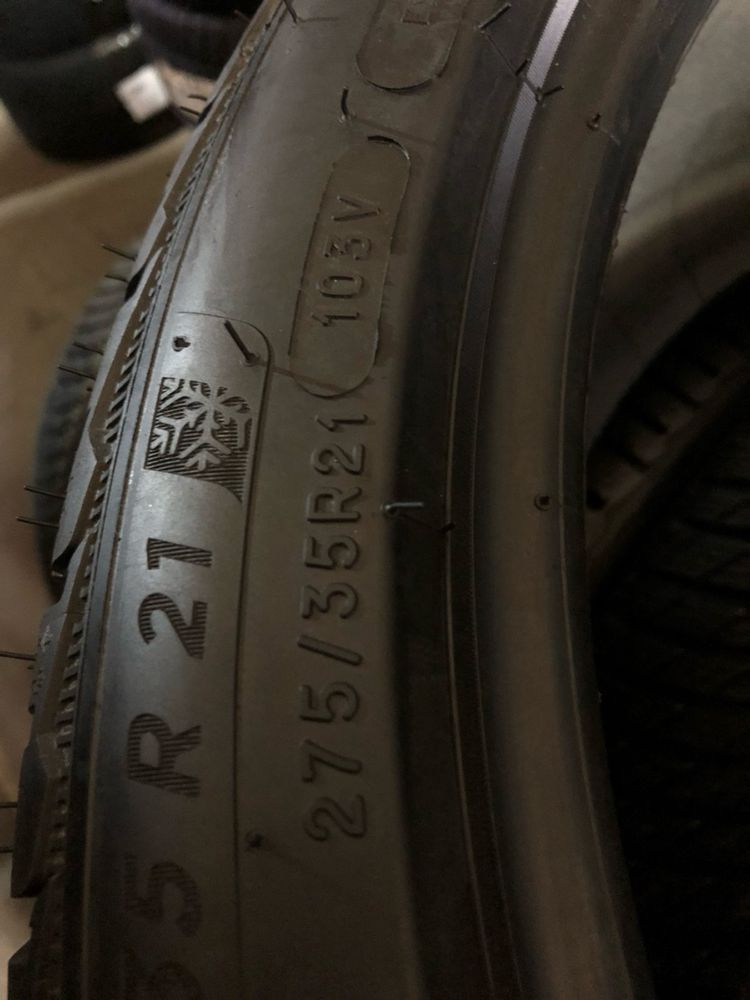 315/30/21+275/35/21 R21 Michelin Pilot Alpin 5 4шт нові зима