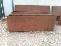 Fabricamos Floreiras em Aço Corten