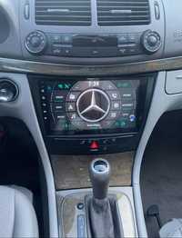 Rádio Android 12 com GPS Mercedes W211/CLS (Artigo Novo)