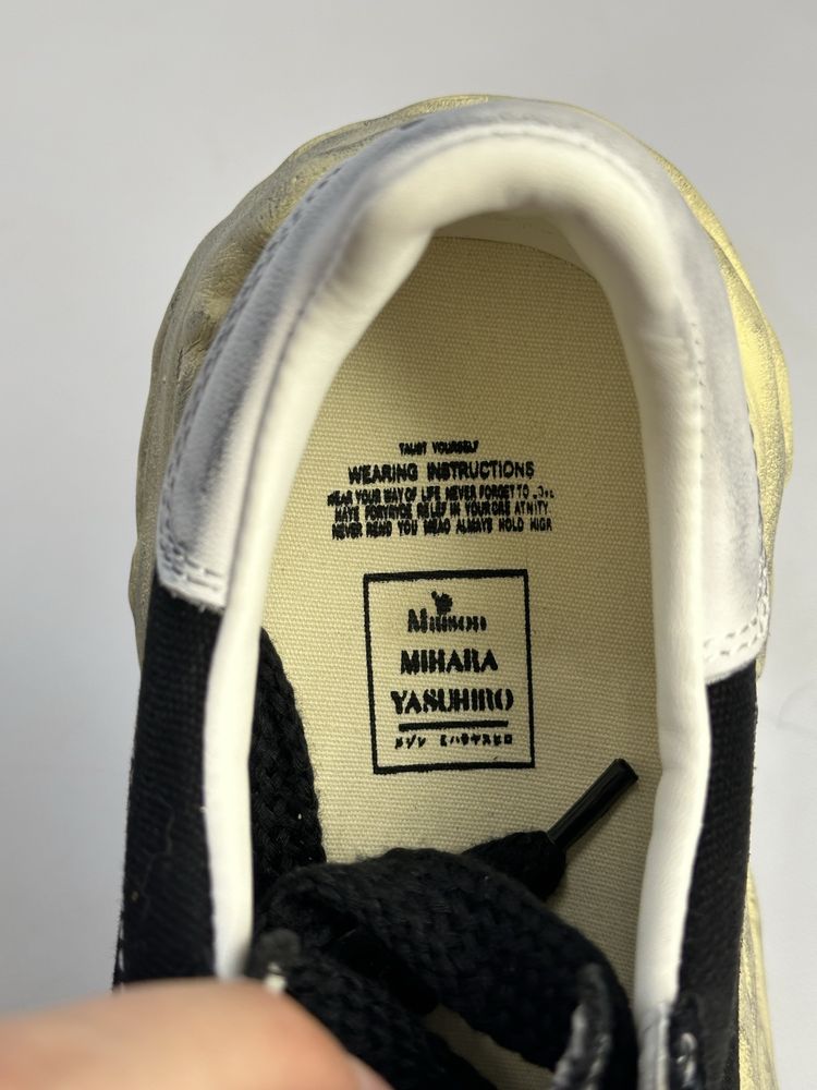 MMY Blakey Maison Mihara Yasuhiro кросовки кеды черные 43 44 42 чорні