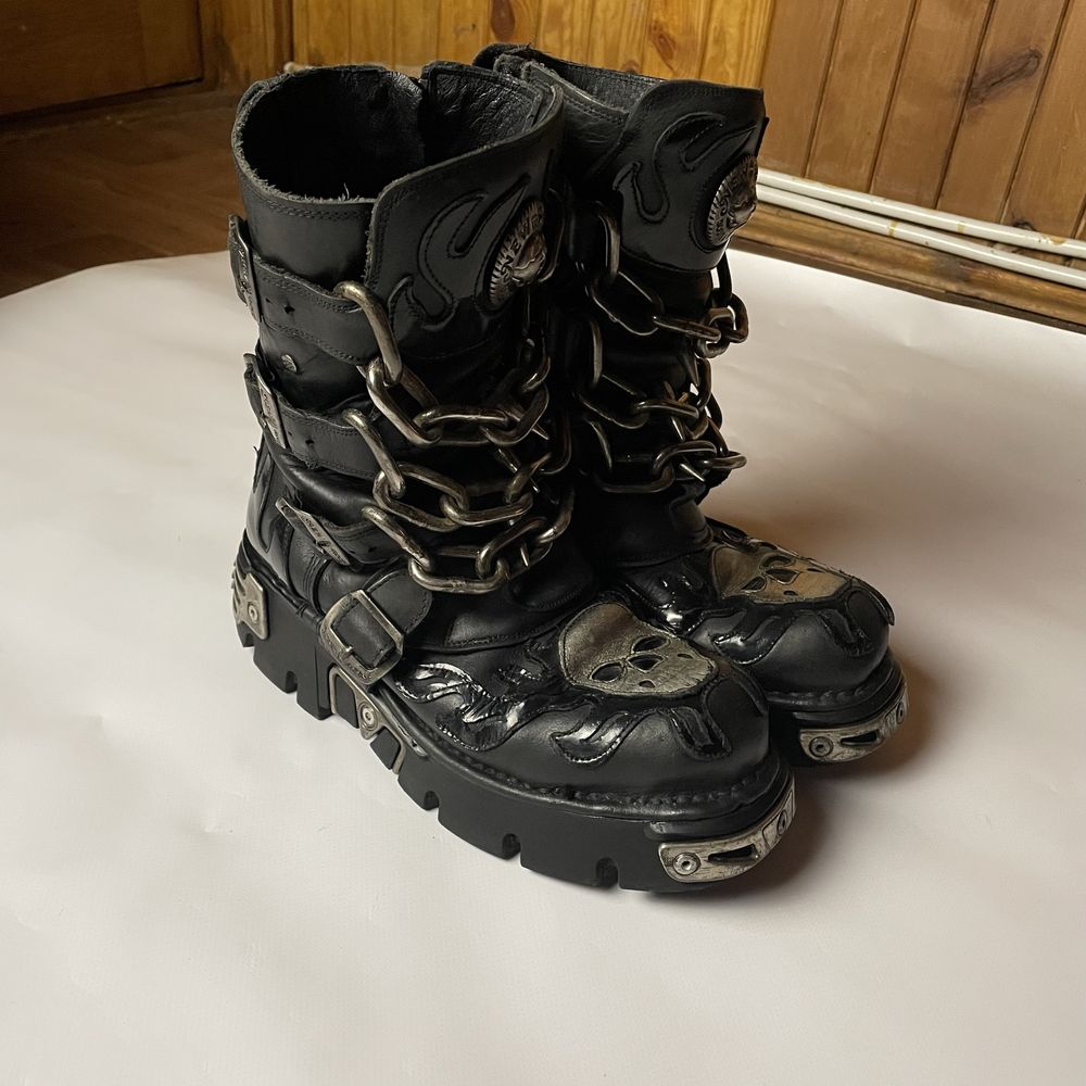 Черевики New Rock boot black reactor M-727-S5