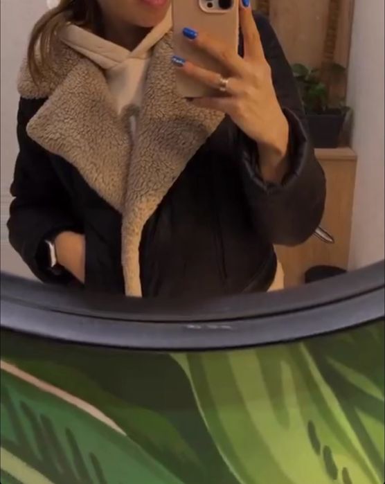 Куртка косуха авіатор stradivarius M