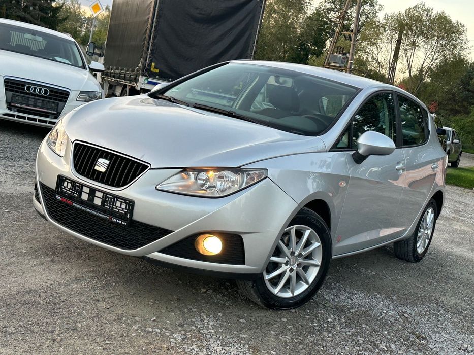 Seat Ibiza 1.4 MPI 86km 2011 159tyskm Klima Alu Tempomat NOWE SPRZĘGŁO