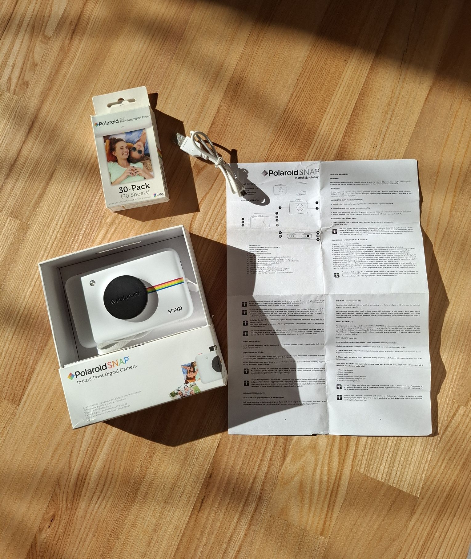 Polaroid snap instant print digital camera