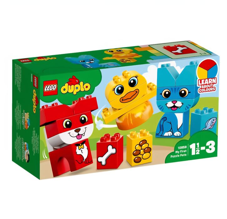 LEGO Duplo 10858 Moje pierwsze zwierzątka plus dodatkowo papuga