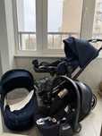 Продам коляску Cybex Priam 4.0 3 в 1 Nautical Blue шасси Chrome Black