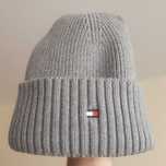 czapka zimowa Tommy Hilfiger szara