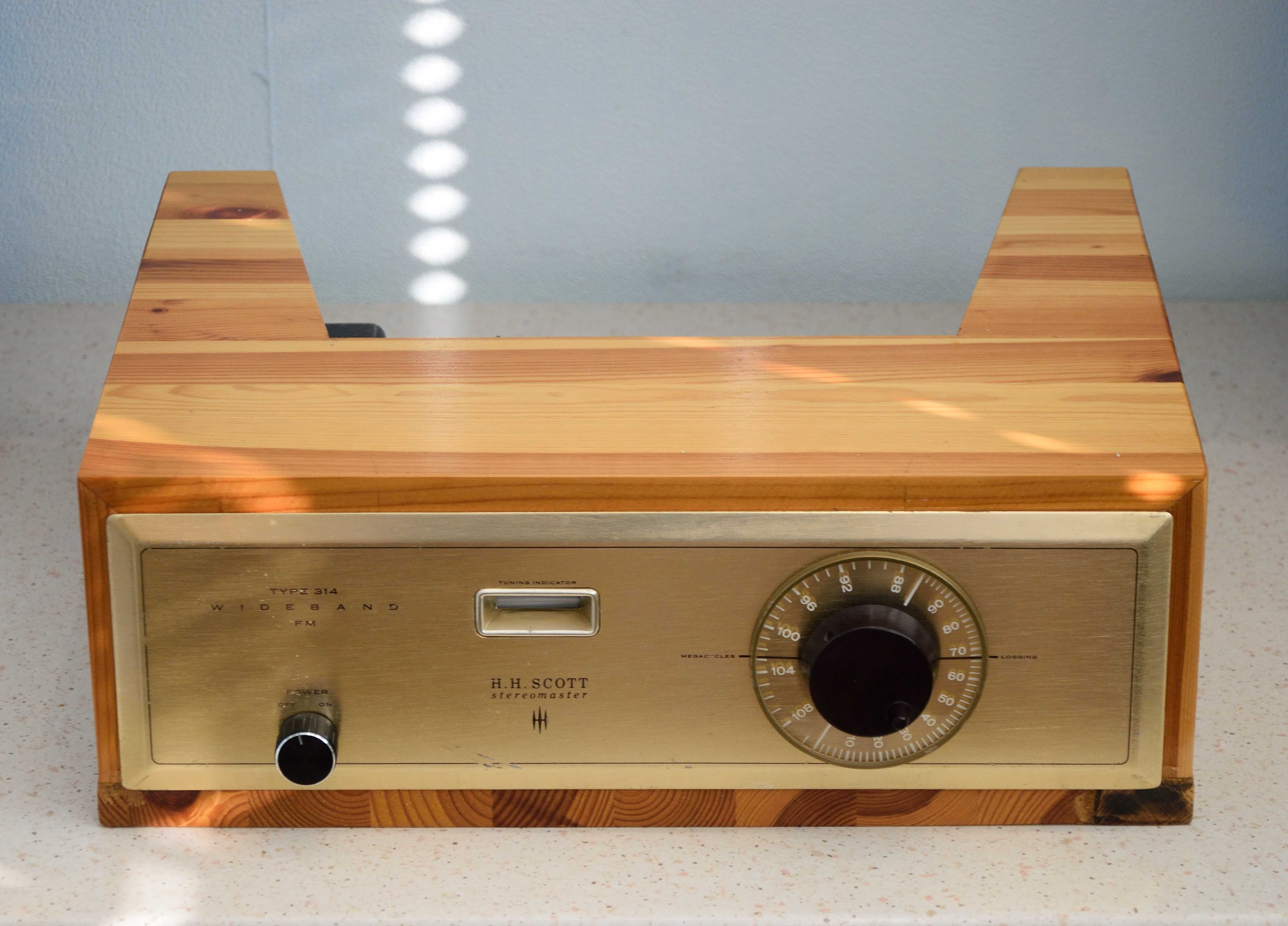 H. H. Scott 314 ламповый тюнер FM tuner USA