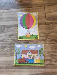 Puzzle Świnka Peppa 2 sztuki