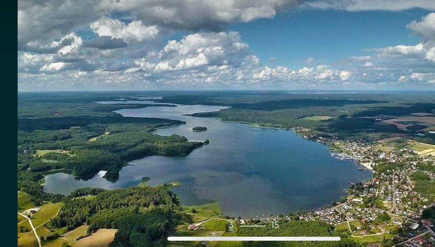 Apartamenty na kaszubach, jezioro