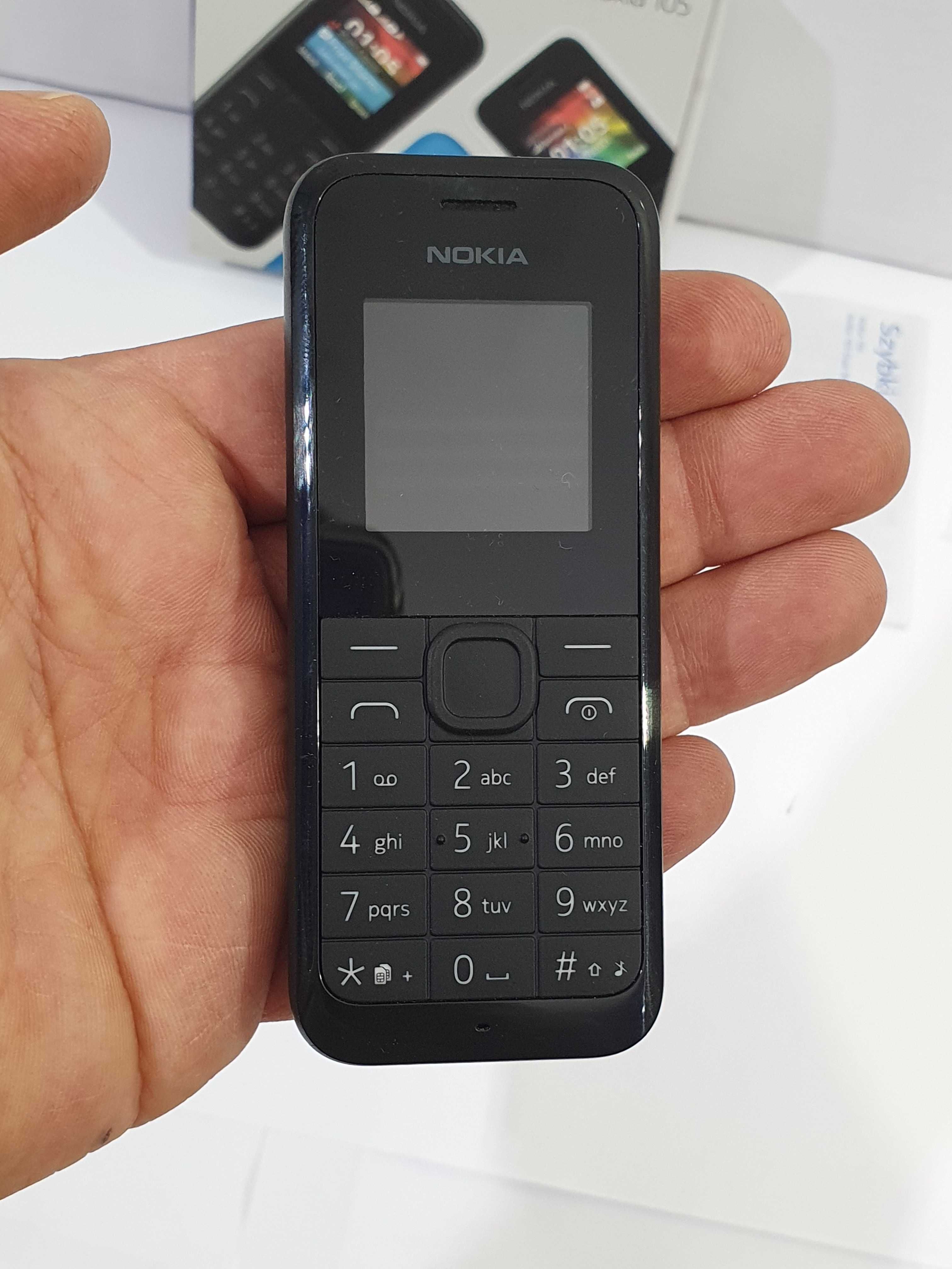 Mini telefon Dual sim na 2 karty NOKIA 105 Microsoft Nowy z latarką