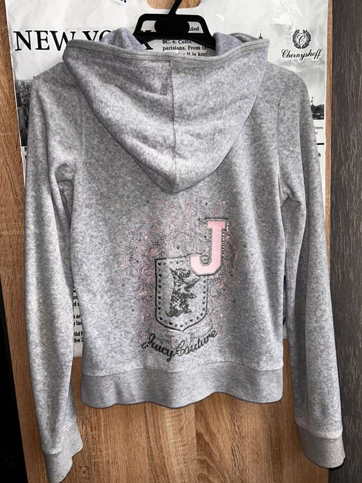 Велюрове худі juicy couture
