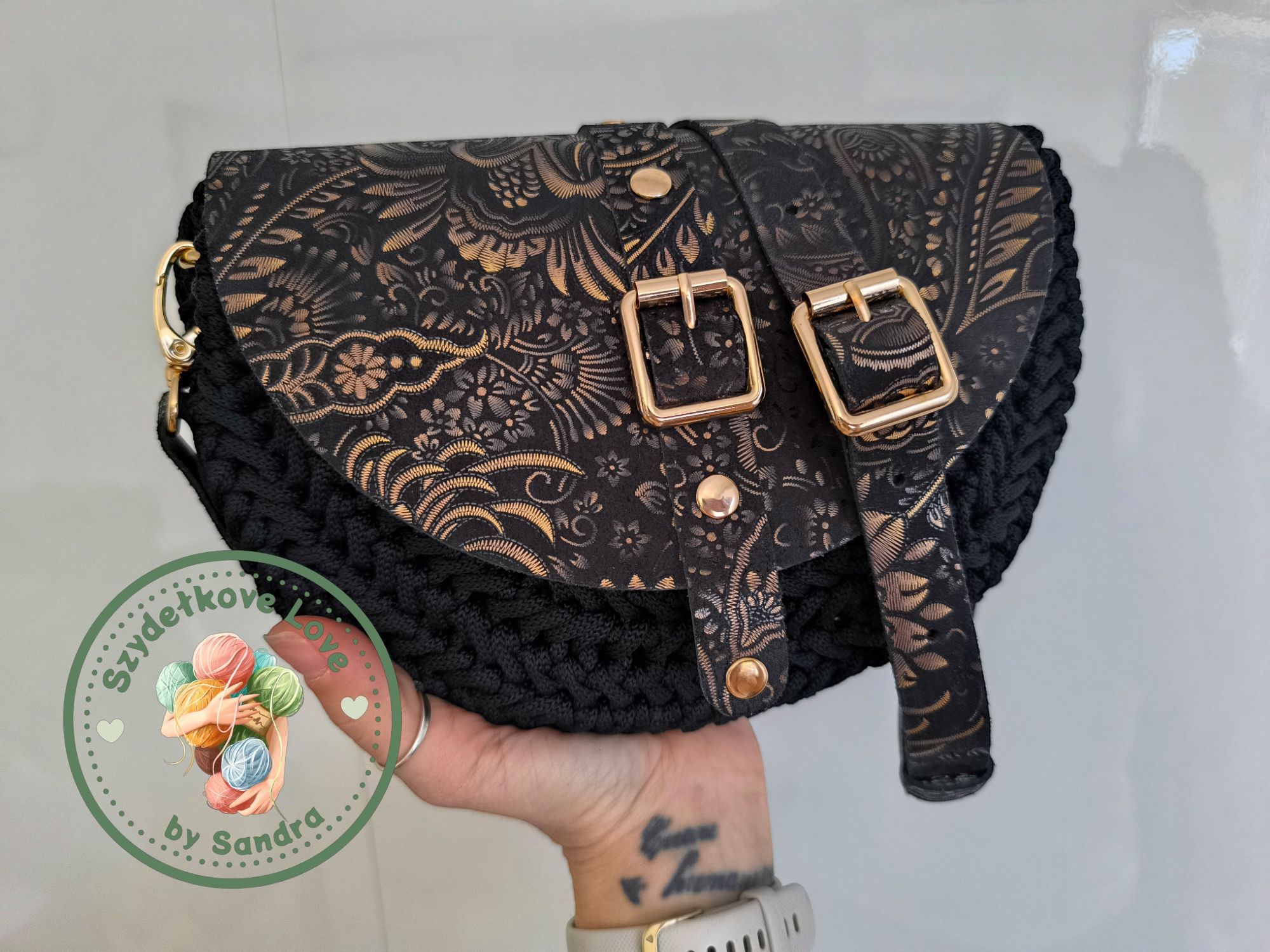 Torebka Jodełka handmade