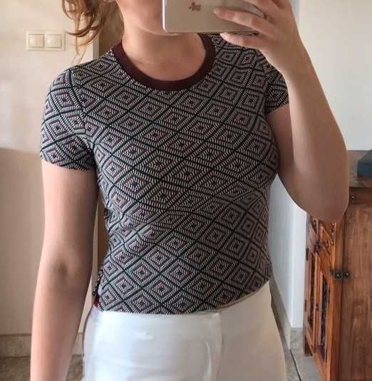 Koszulka Zara M 38 crop top