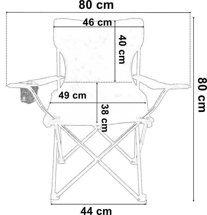KRZESŁO WĘDKARSKIE składane krzesło fotel na ryby
