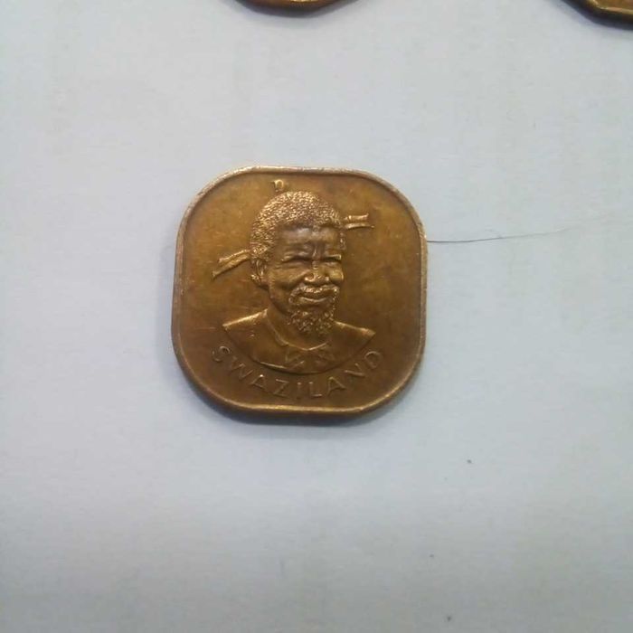 Set de moedas da Swaziland , país africano pouco conhecido.