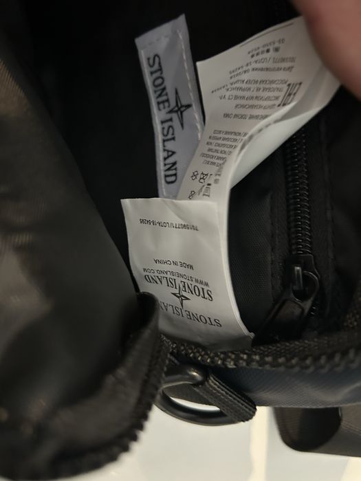 Torebka listonoszka Stone Island granatowa