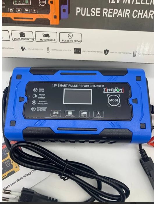 Імпульсний зарядний пристрій для акумуляторів 12V 10A