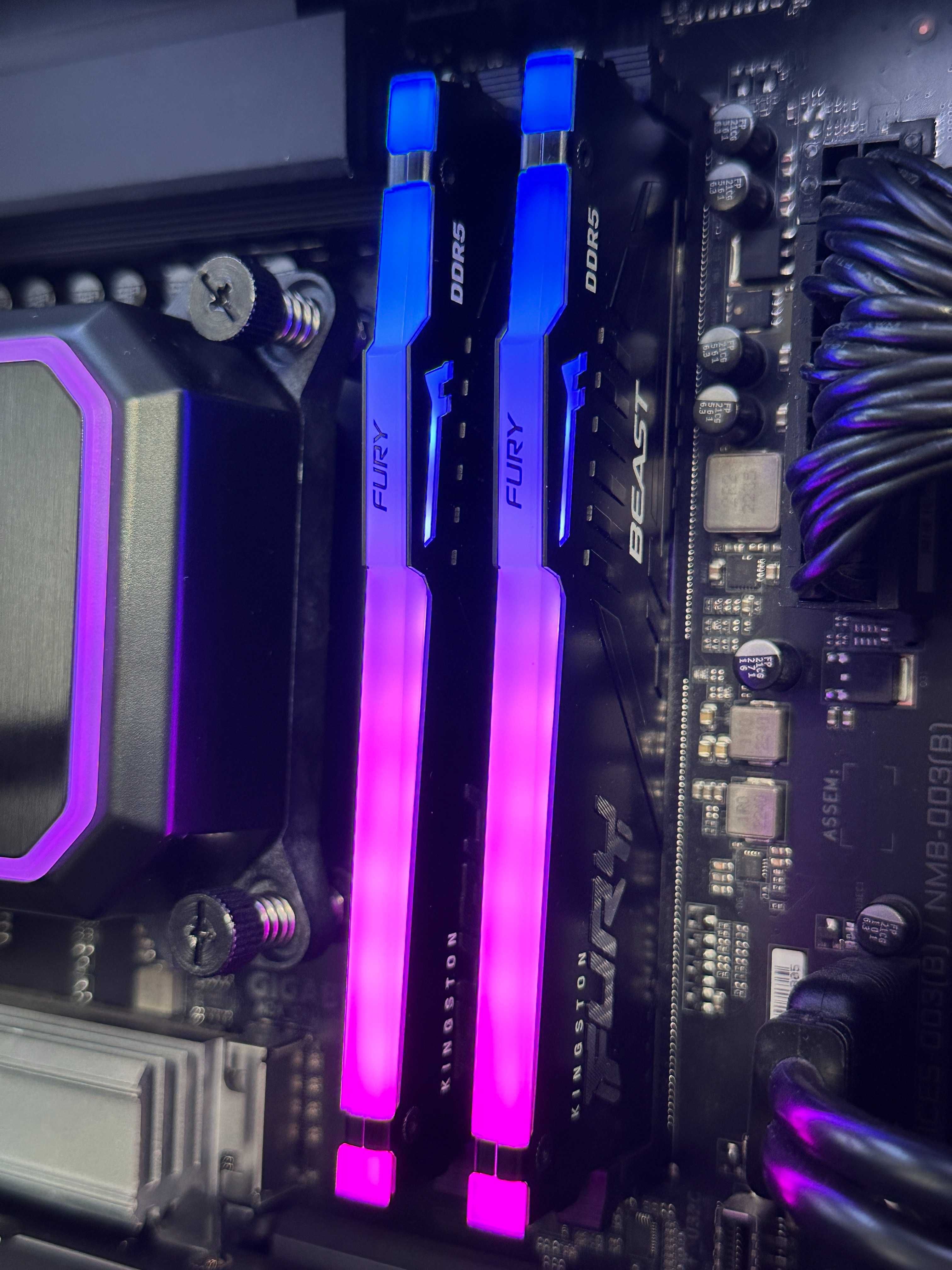 Pamięć RAM DDR5 Kingston Fury Beast RGB 32 GB 6000 MHz CL36 XMP EXPO