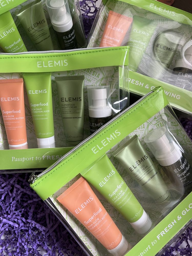 Набор для ухода за лицом elemis superfood favorites fresh & glowing