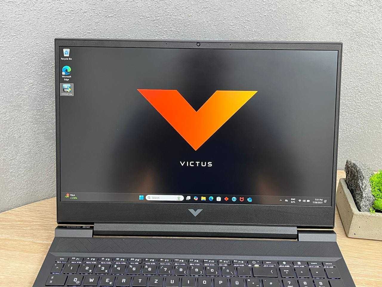 Ноутбук HP VICTUS 15.6`IPS/FHD/144Hz/R5-5600H/RTX3050Ti/16DDR4/1TBSSD