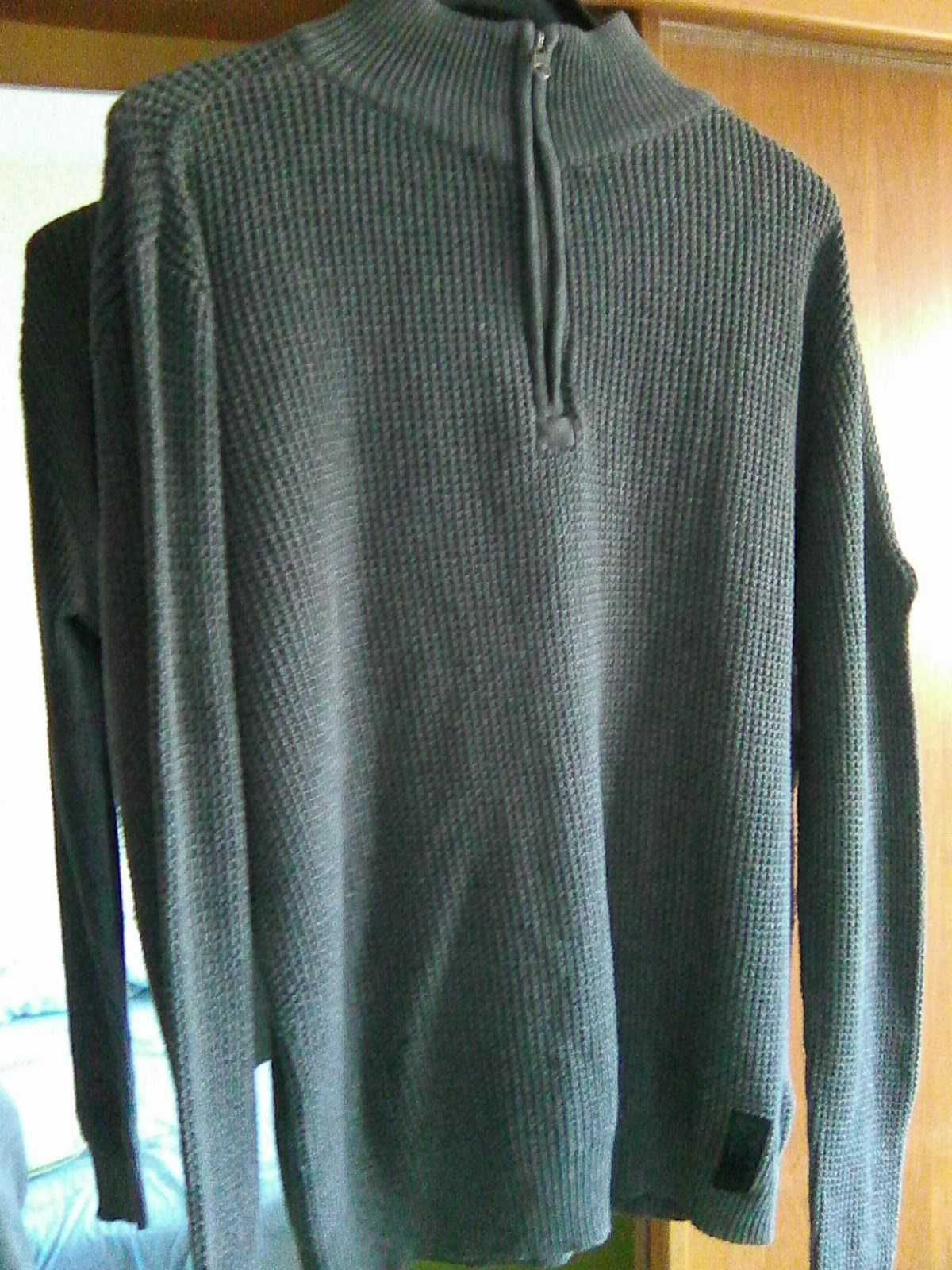 Sweter bawełniany Crosshatch