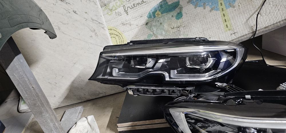 Lampy przod bmw g20 usa adaptive led skrętne