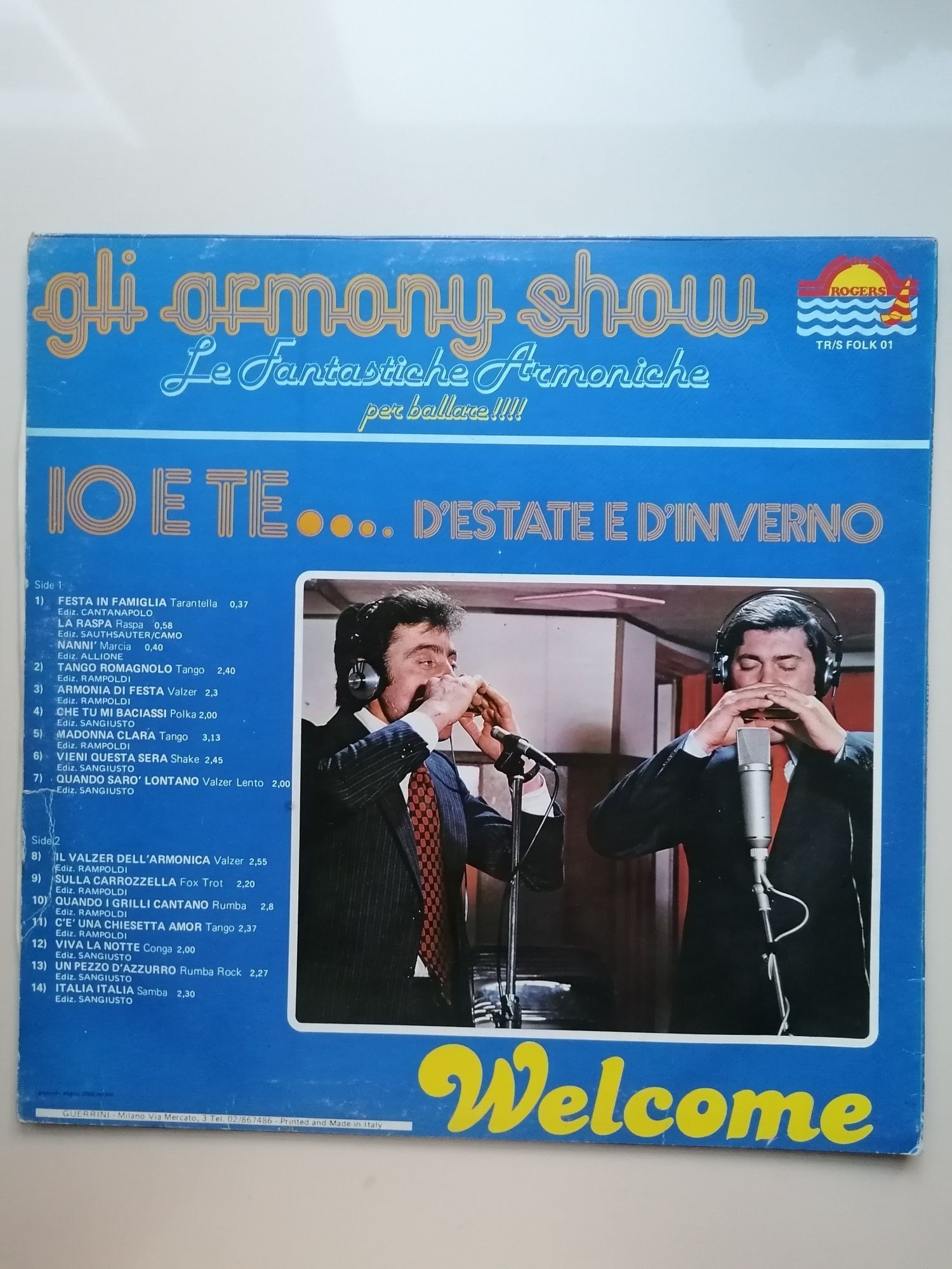 płyta winylowa Gli armony show
