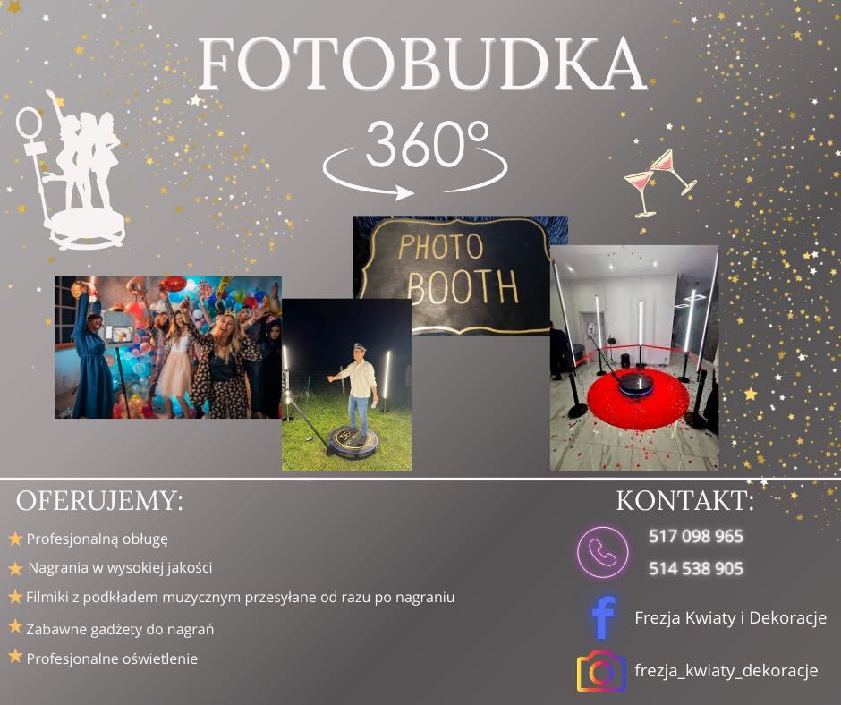 Wynajem fotobudki 360