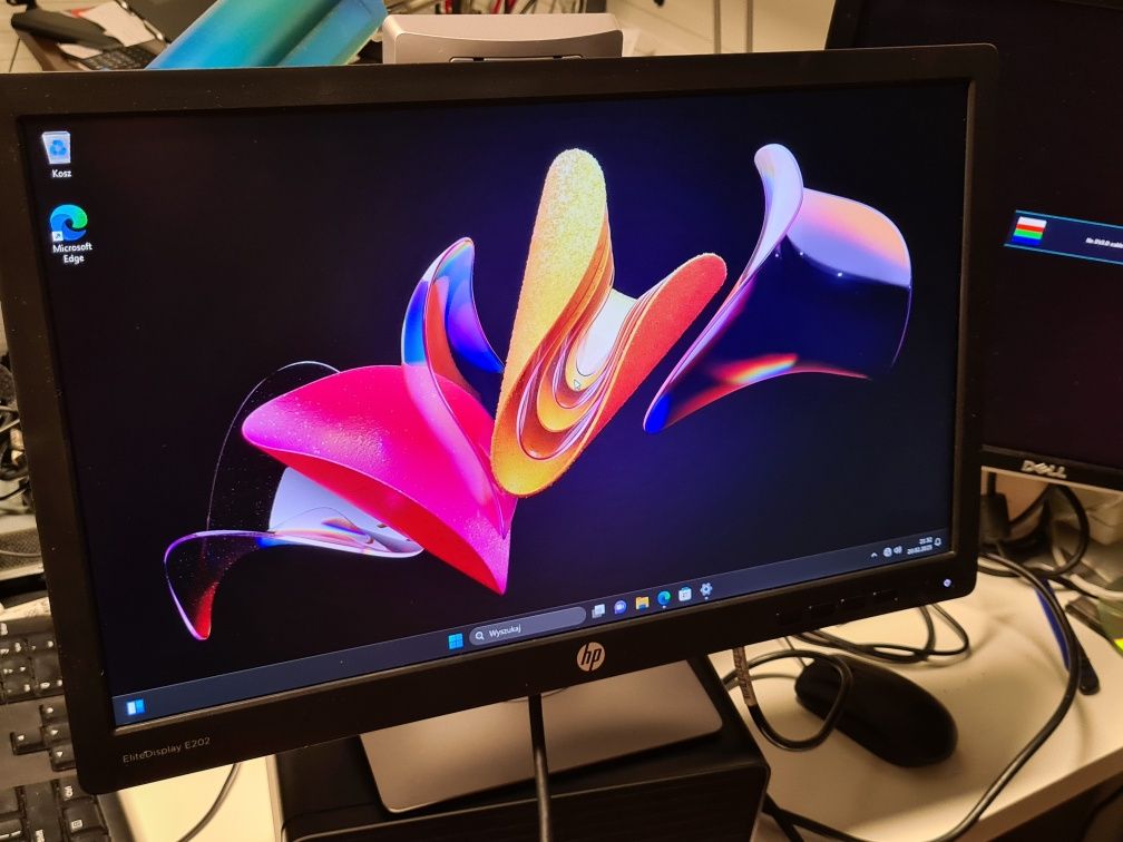 Monitor HP Elitedisplay E202 jak nowy 20 cali IPS HD+ VGA HDMI DP GW