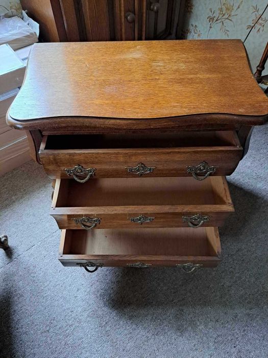 komoda stylowa dębowa