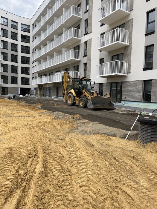 Uslugi koparko ladowarka i mini koparka brukarstwo