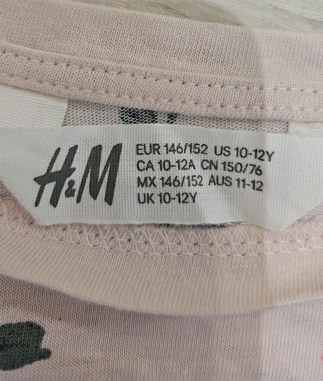 Bluzka dziewczęca H&M 10,12