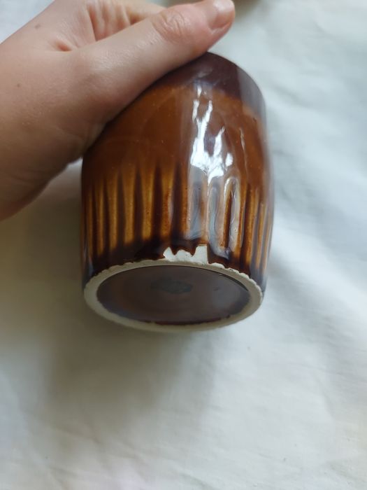 Ceramiczne kubki tulowice prl vintage