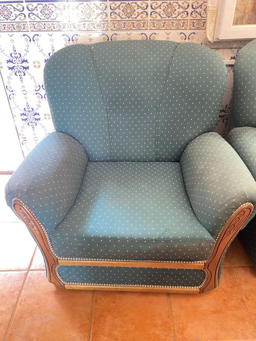 Sofá + 2 poltronas