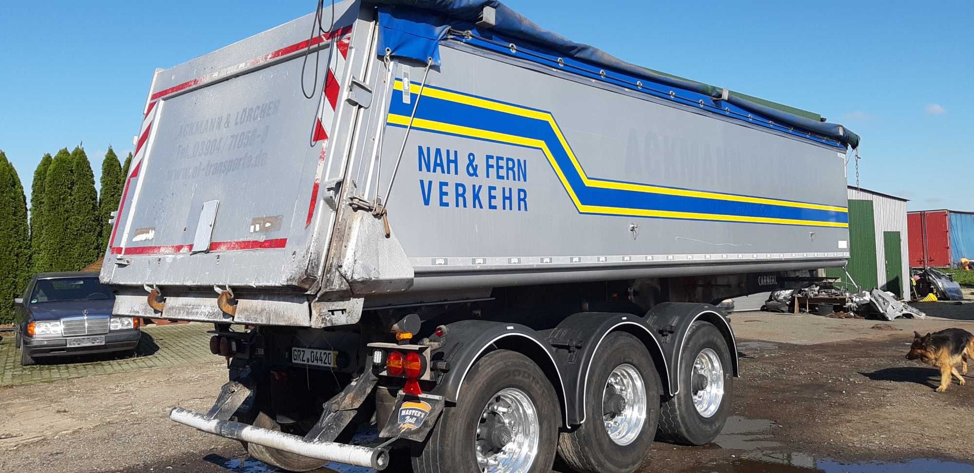 Naczepa wywrotka CARNEHL 26m3 thermomulda 2019r