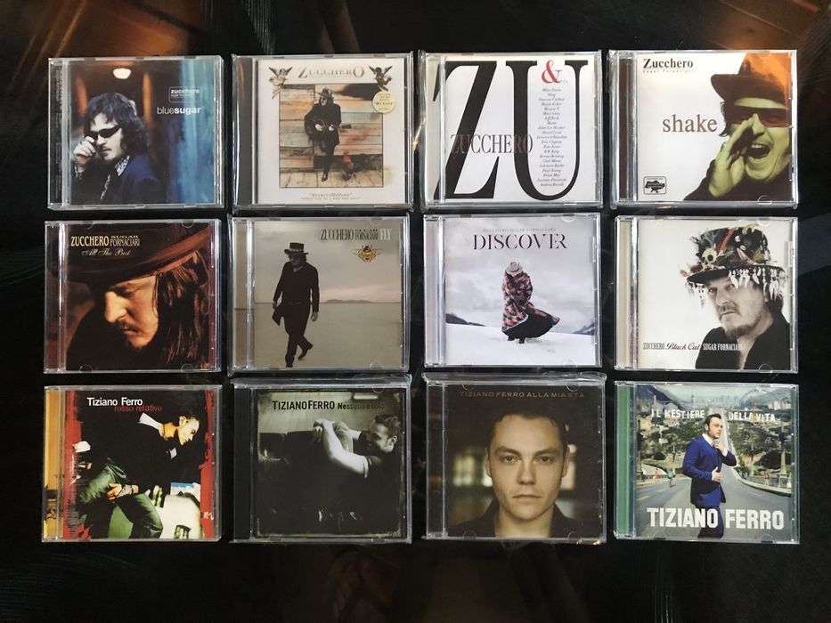 Zucchero Tiziano Ferro Eros Ramazzotto cd диски