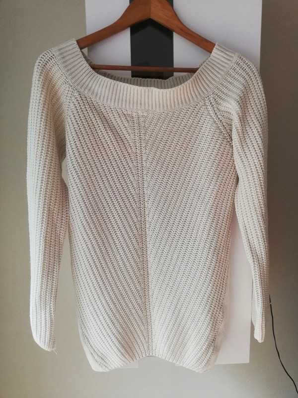 Sweter biały rozmiar M