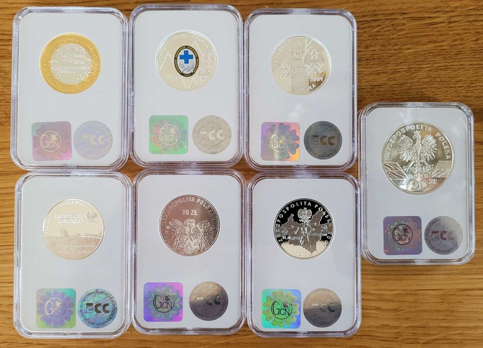 Zestaw monet srebrnych 2009